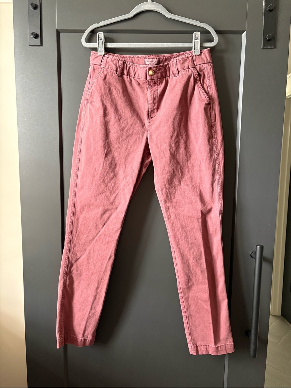 Coldwater Creek Rose Pink Chino Pants | Adjustable Waist
